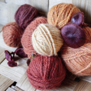 Sienivärjäyskurssi-punaista ja keltaista. HKI. 14.4.2026